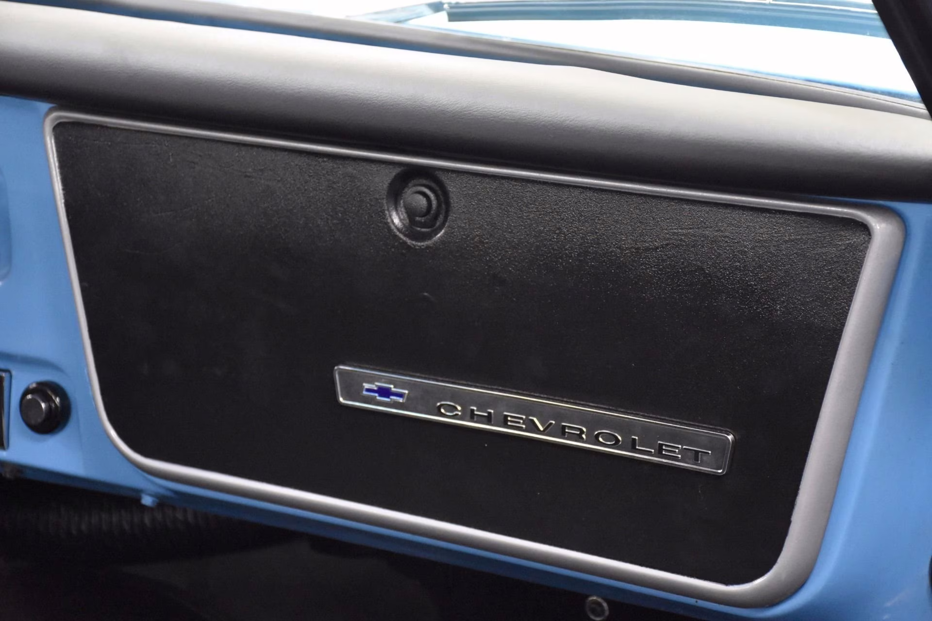 1967 Blue and White Chevrolet C-10