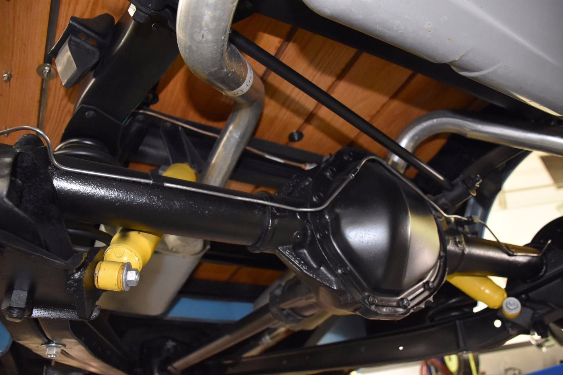 1967 Blue and White Chevrolet C-10