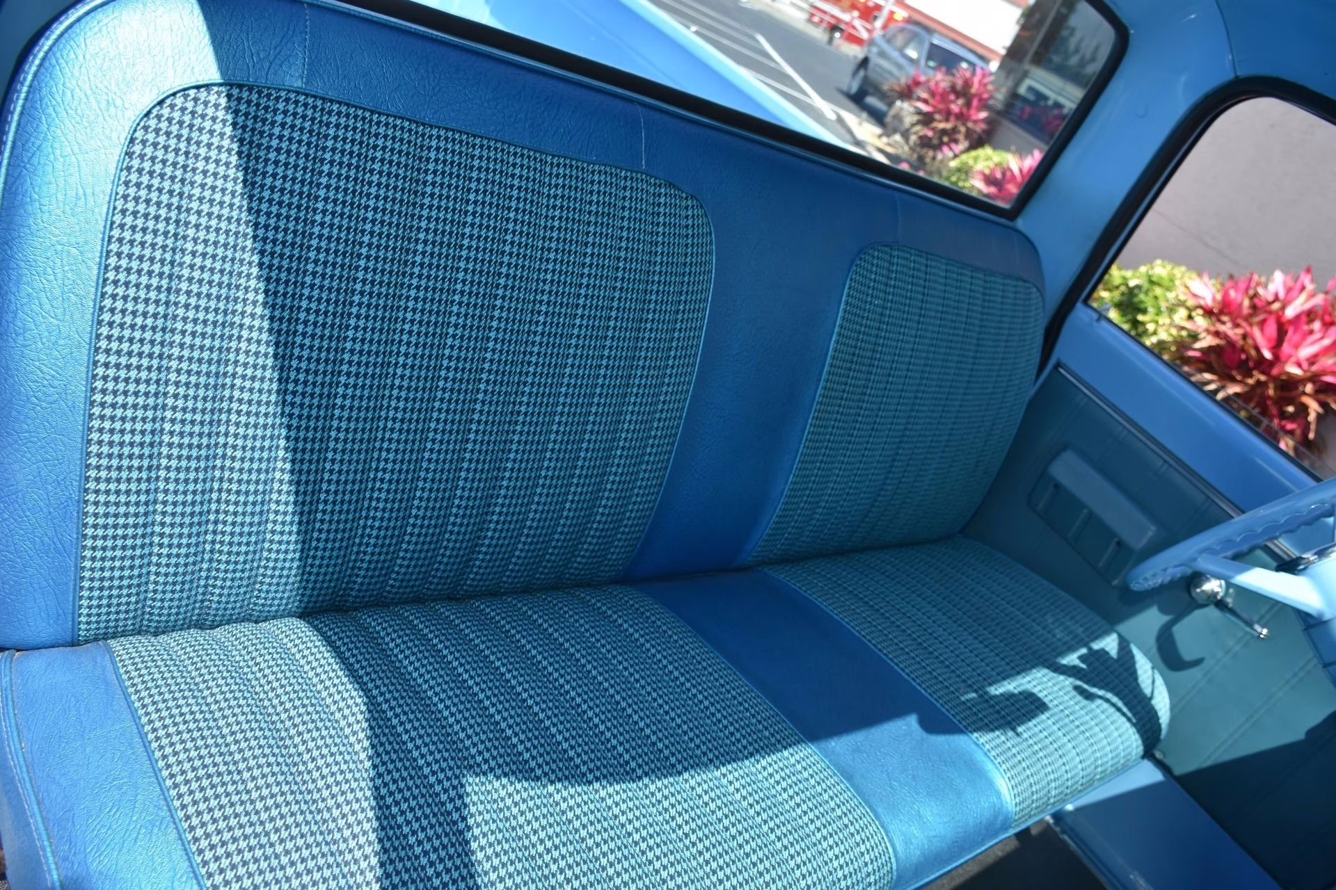 1967 Blue and White Chevrolet C10