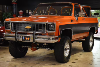 1973 Orange/Gray Chevrolet K-5