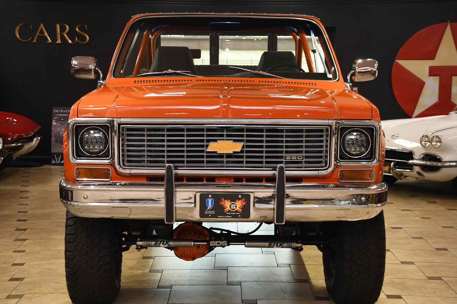 1973 Orange/Gray Chevrolet K-5