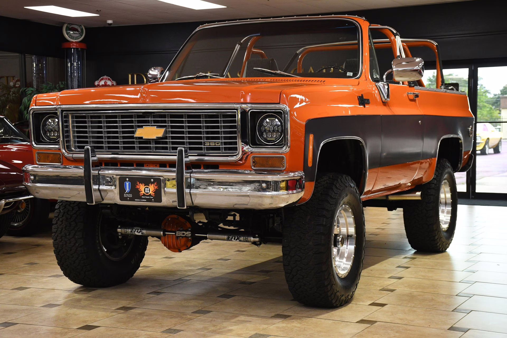 1973 Orange/Gray Chevrolet K-5