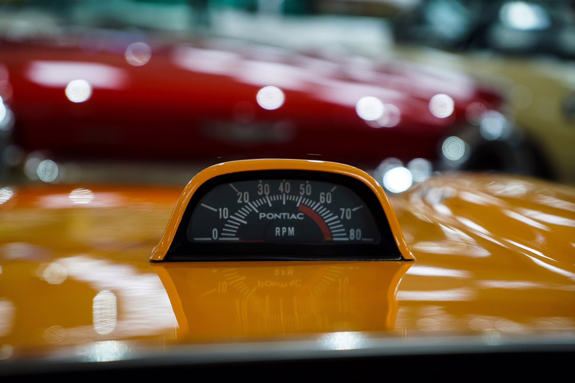 1970 Orbit Orange Pontiac GTO
