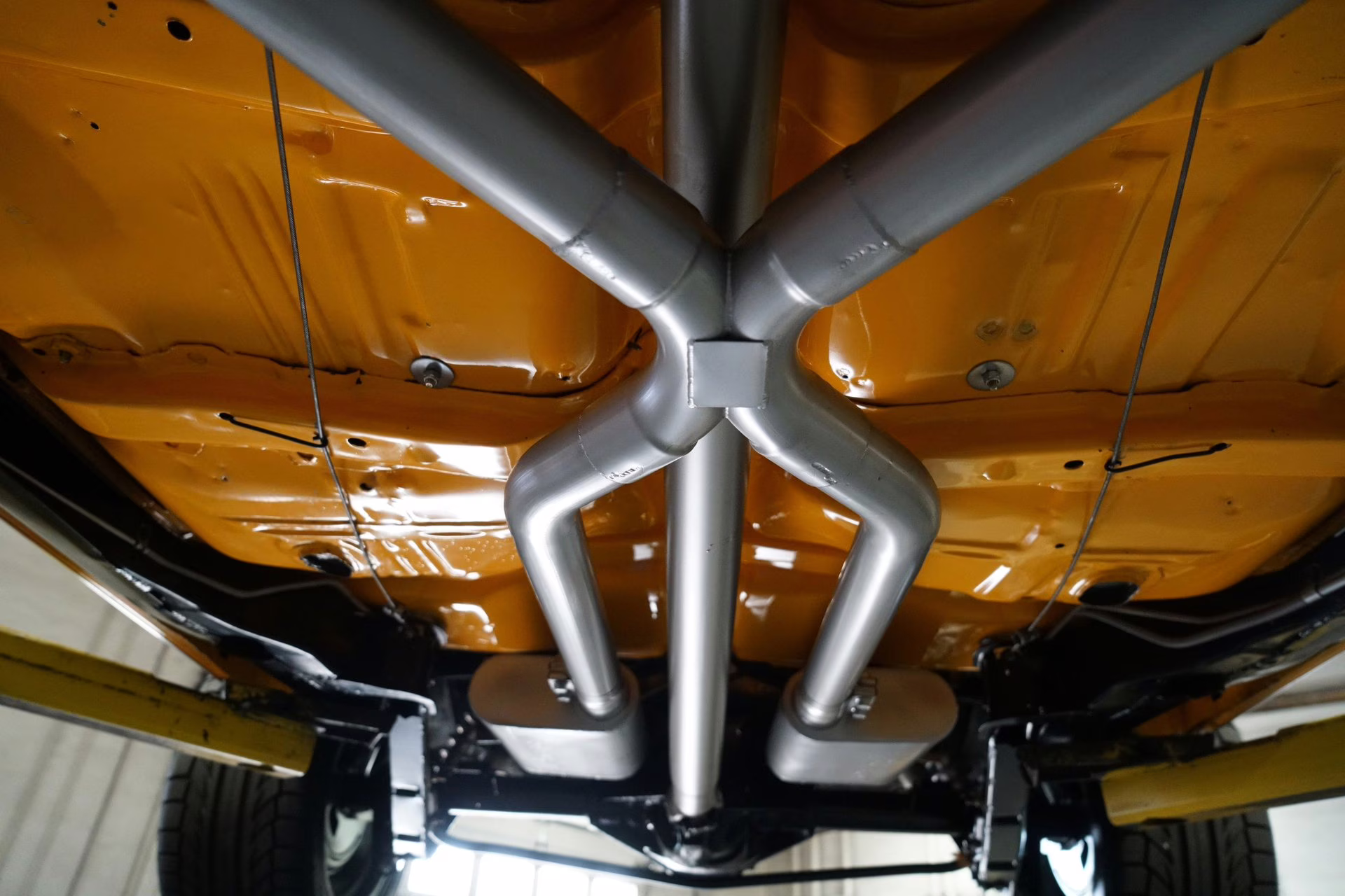 1970 Orbit Orange Pontiac GTO