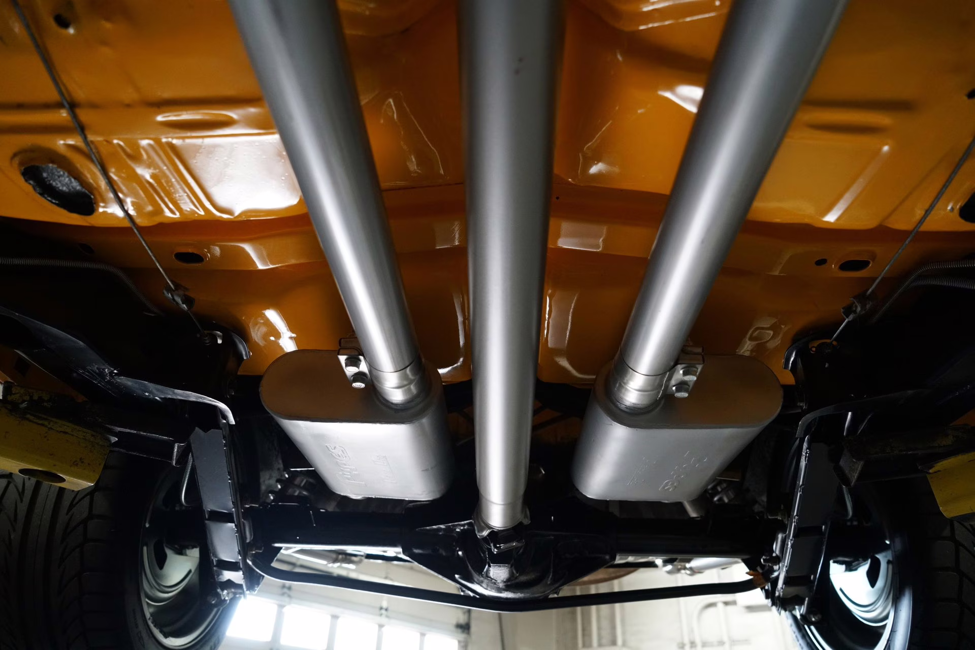 1970 Orbit Orange Pontiac GTO