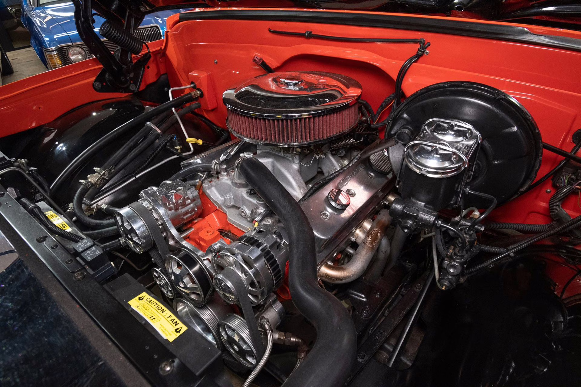 1970 Orange/White Chevrolet C/10