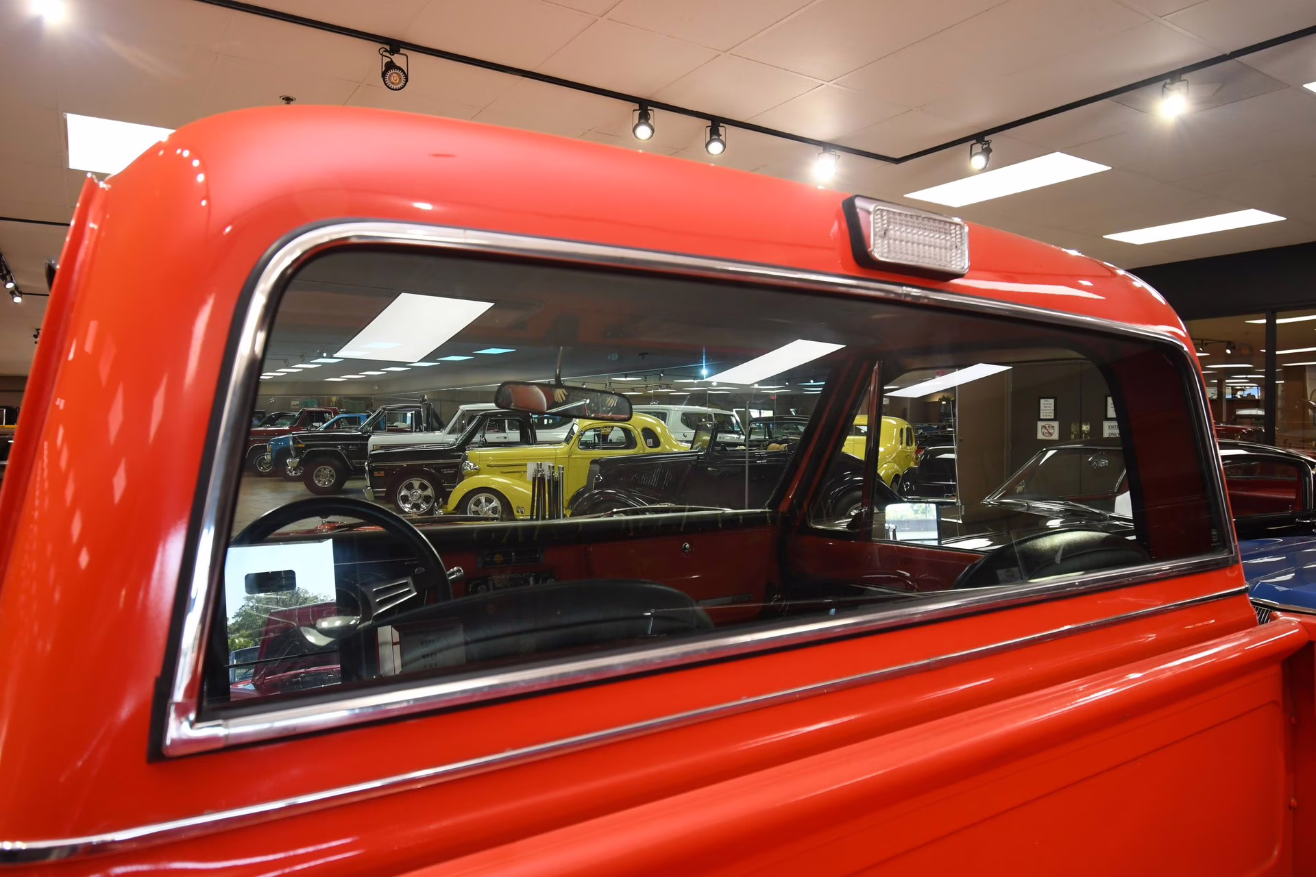 1970 Orange/White Chevrolet C/10