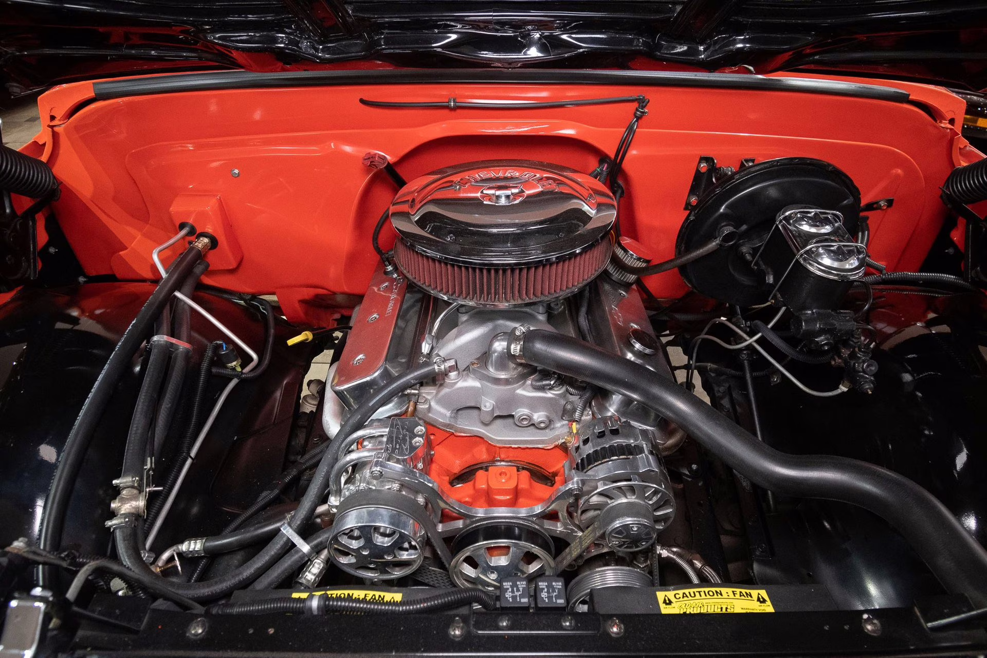 1970 Orange/White Chevrolet C/10