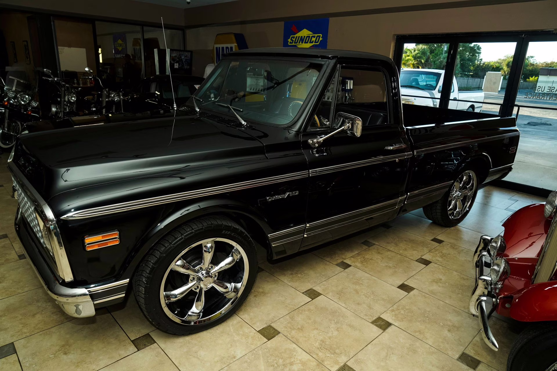 1969 Black Chevrolet C-10