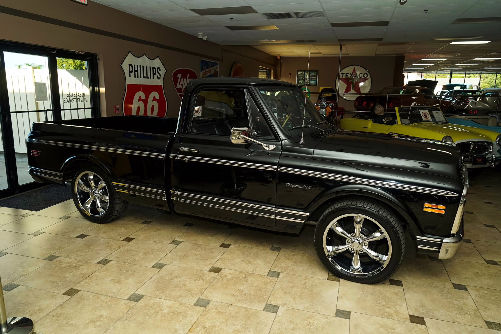 1969 Black Chevrolet C-10