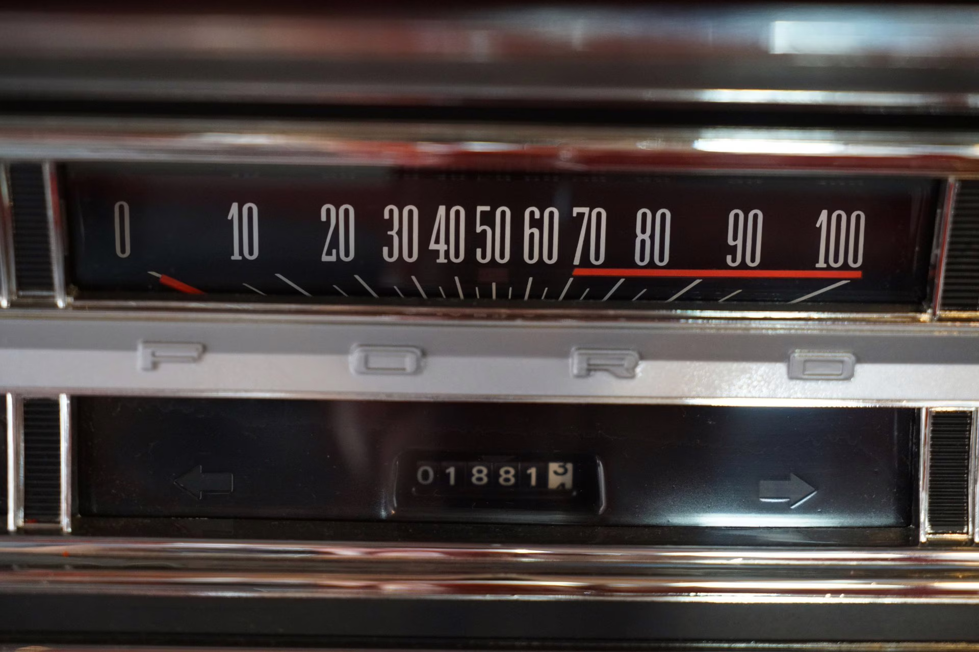 1969 Rangoon Red Ford F-100