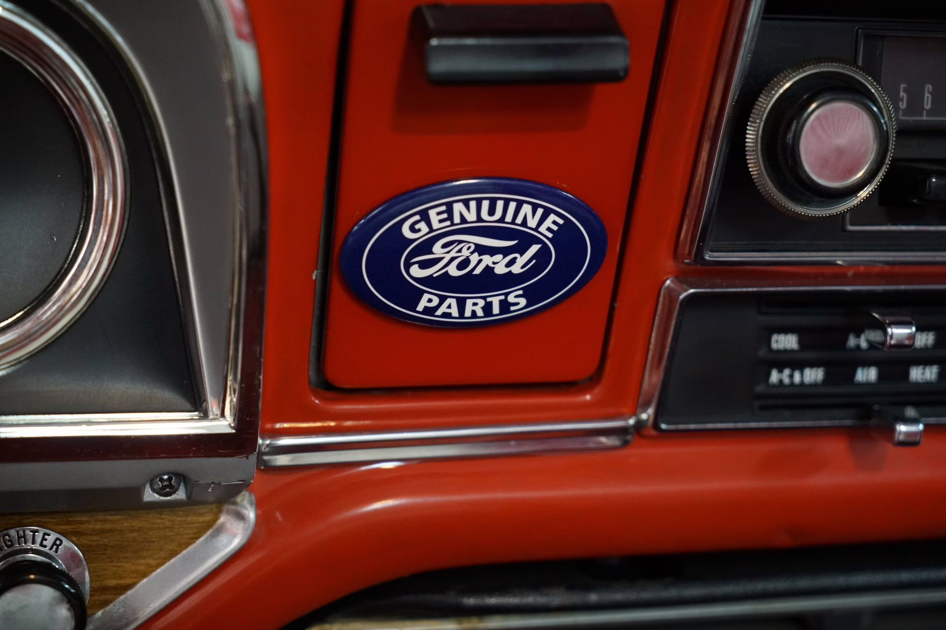 1969 Rangoon Red Ford F-100