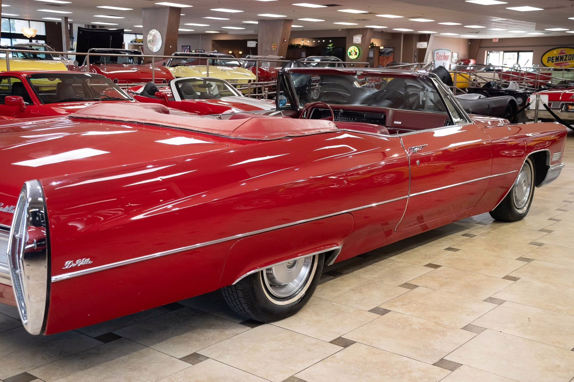 1967 Red Cadillac DeVille