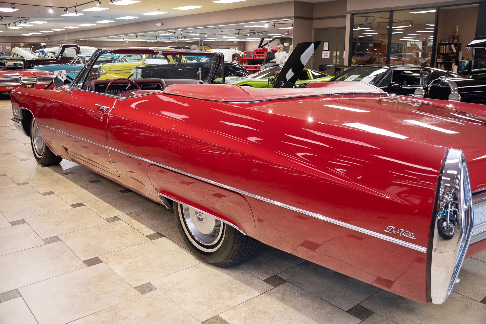 1967 Red Cadillac DeVille