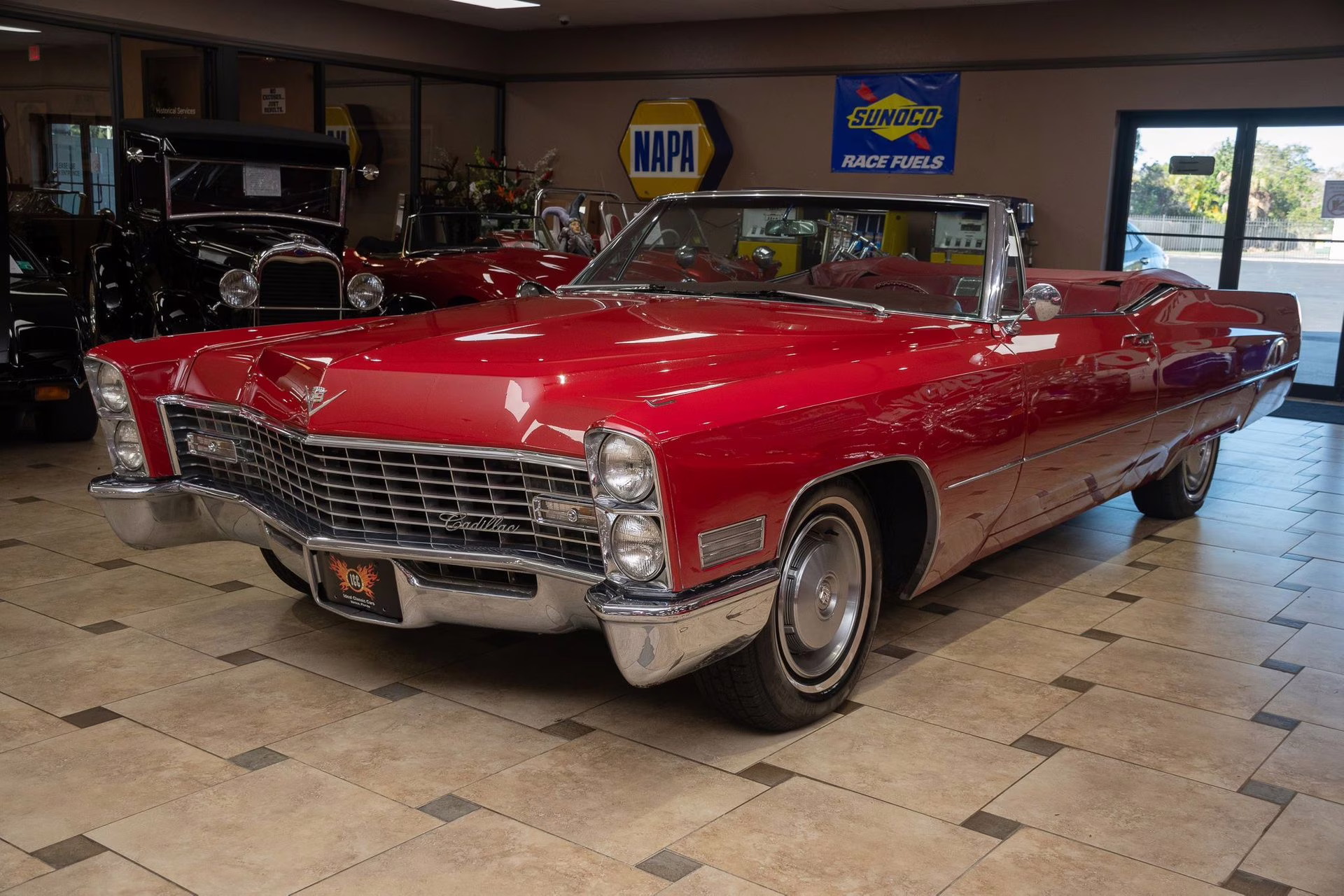 1967 Red Cadillac DeVille
