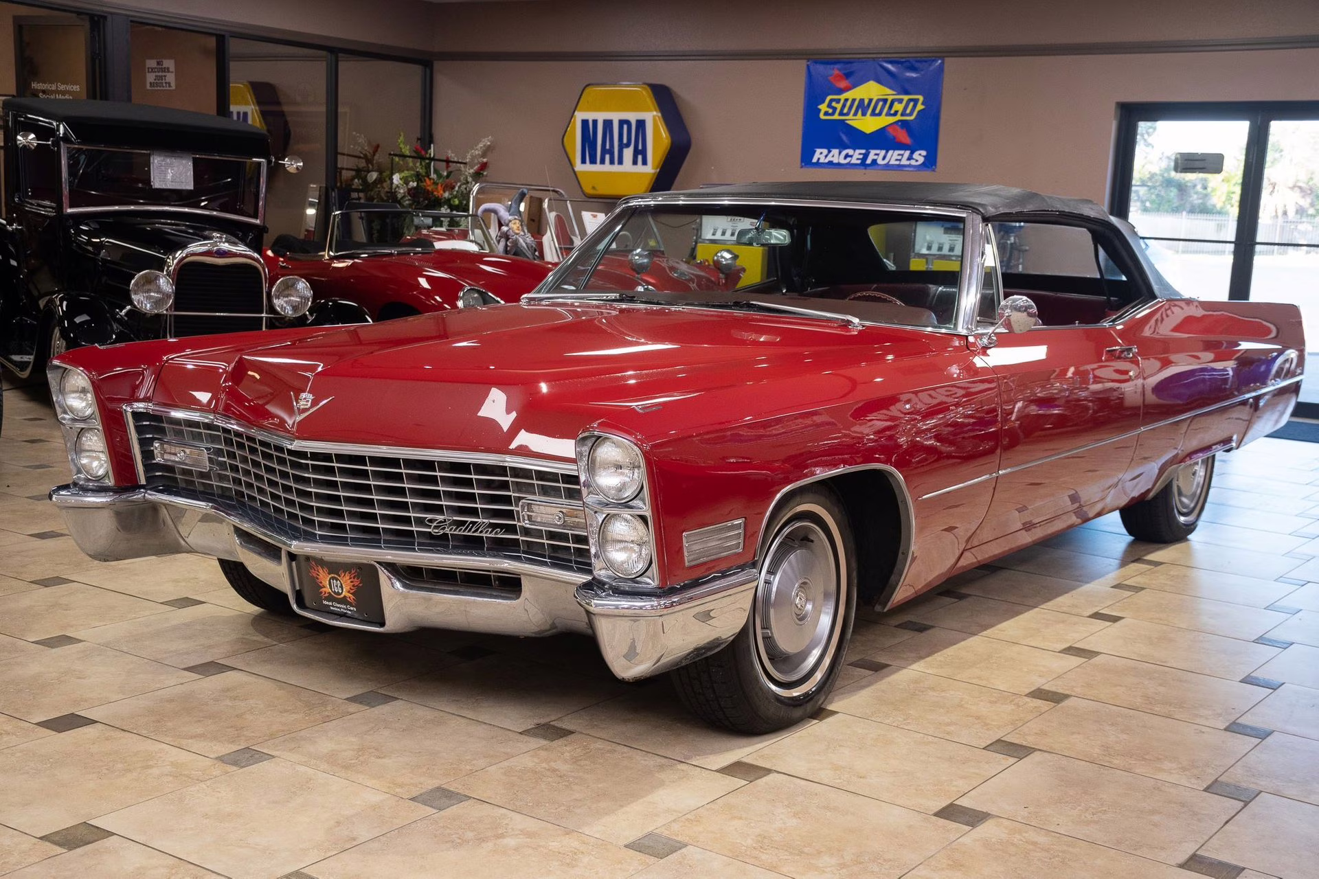 1967 Red Cadillac DeVille