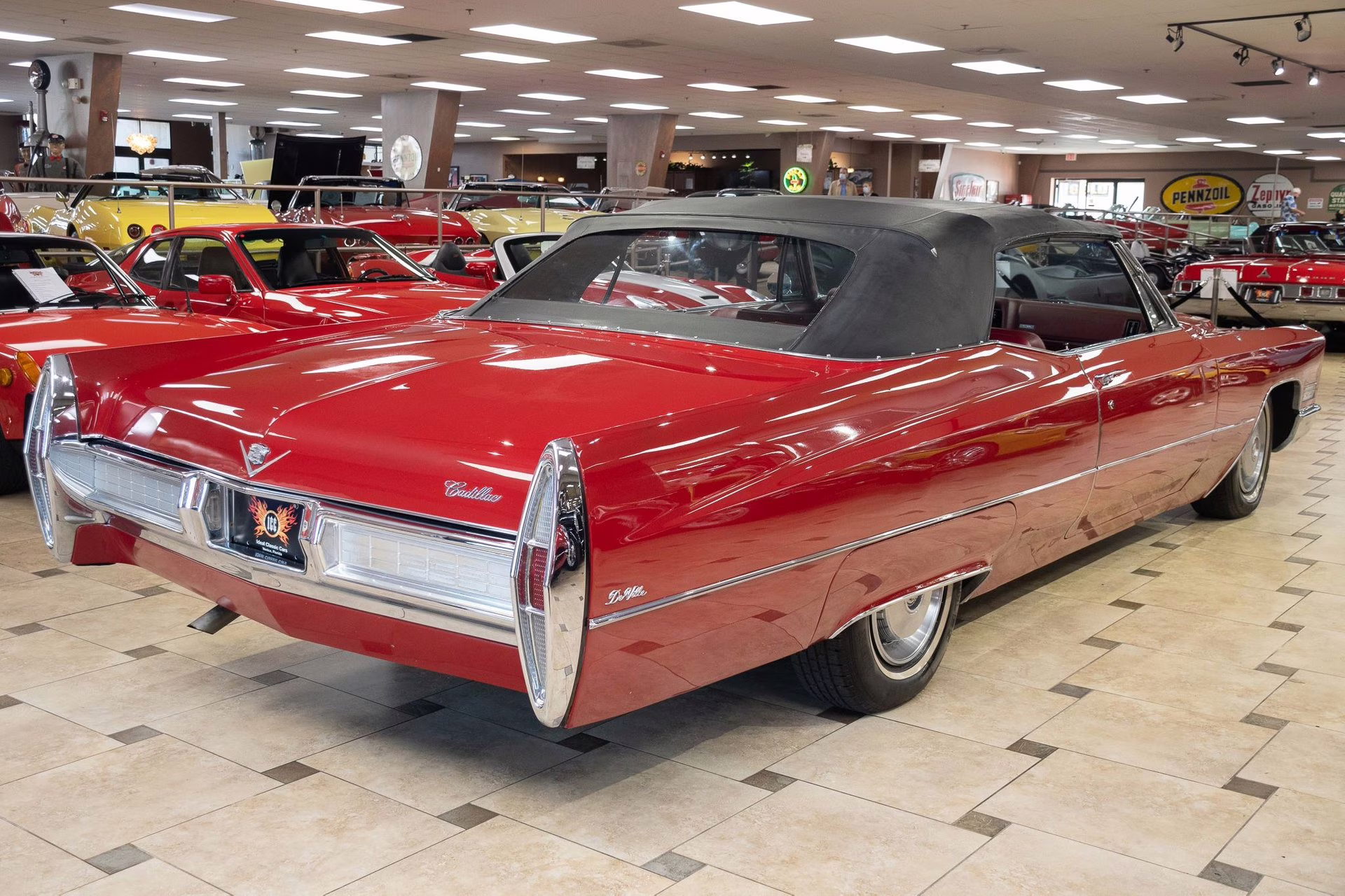 1967 Red Cadillac DeVille