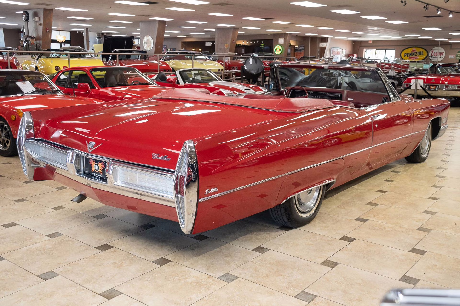 1967 Red Cadillac DeVille