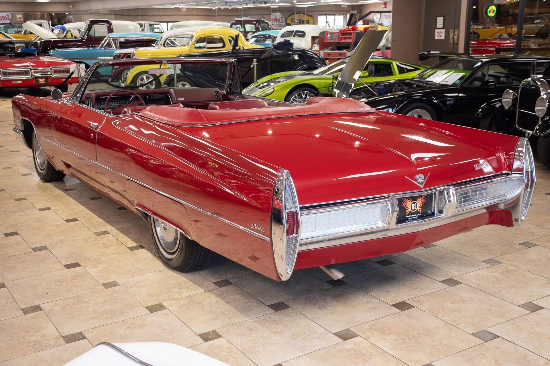 1967 Red Cadillac DeVille