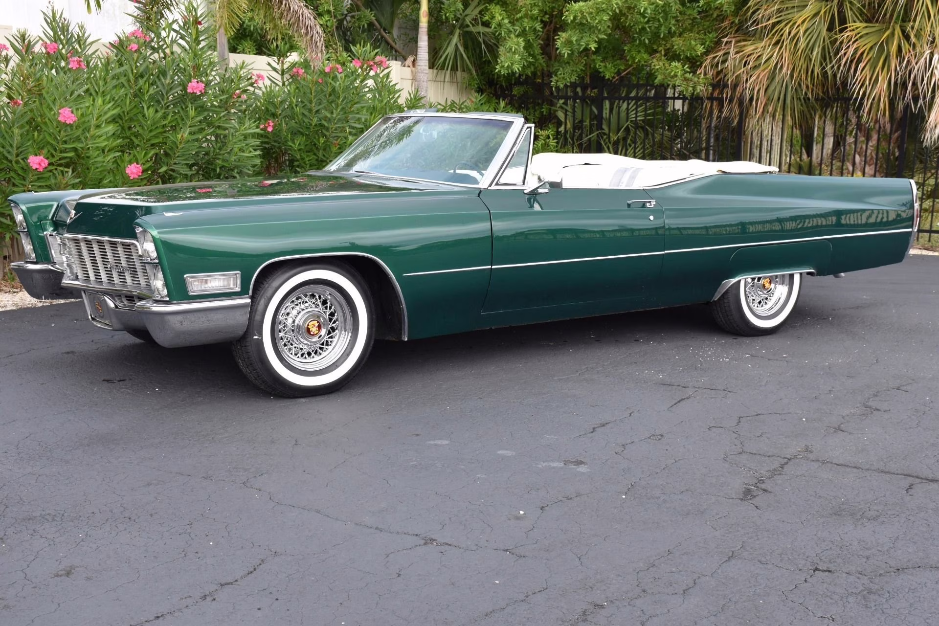 1968 Green Cadillac DeVille