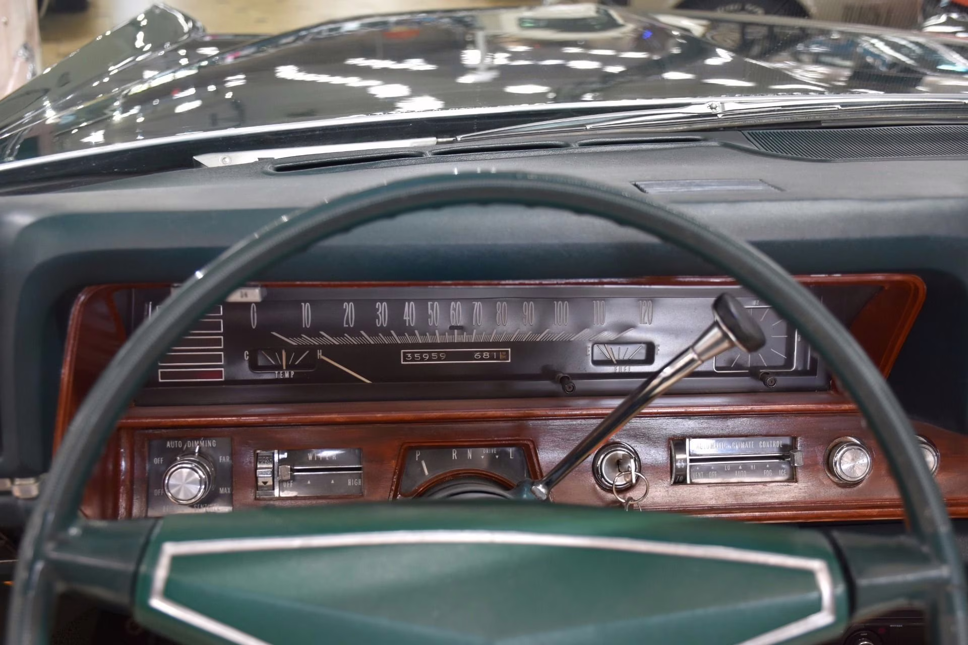 1968 Green Cadillac DeVille