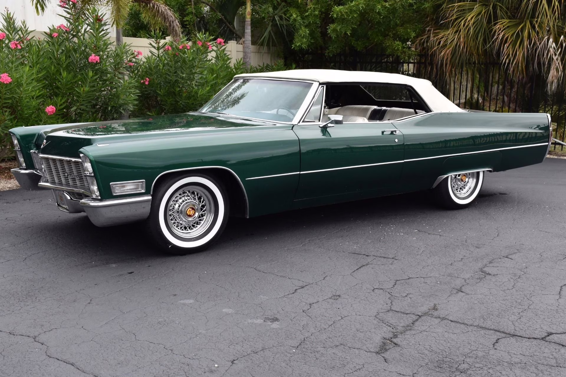 1968 Green Cadillac DeVille