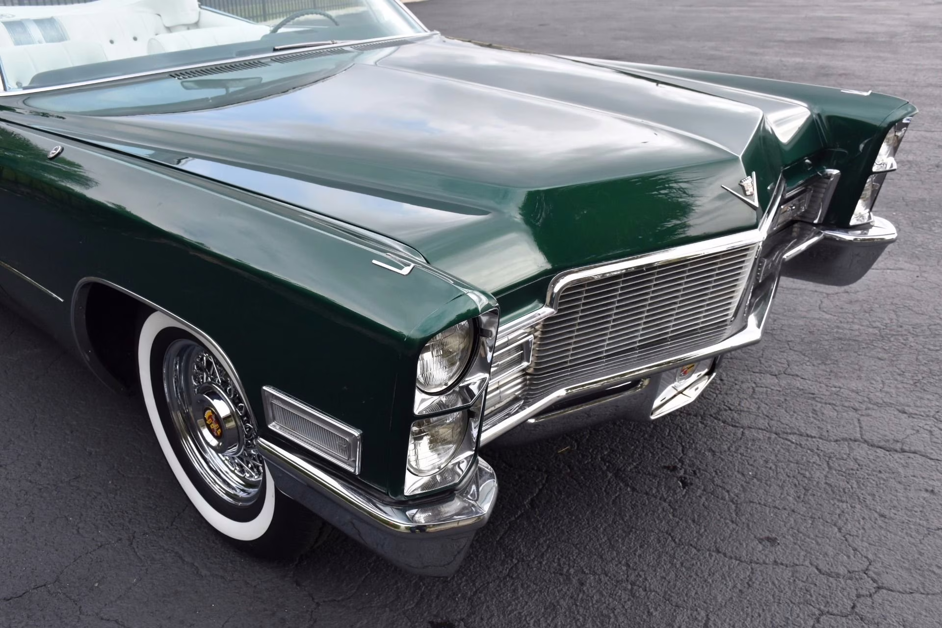 1968 Green Cadillac DeVille