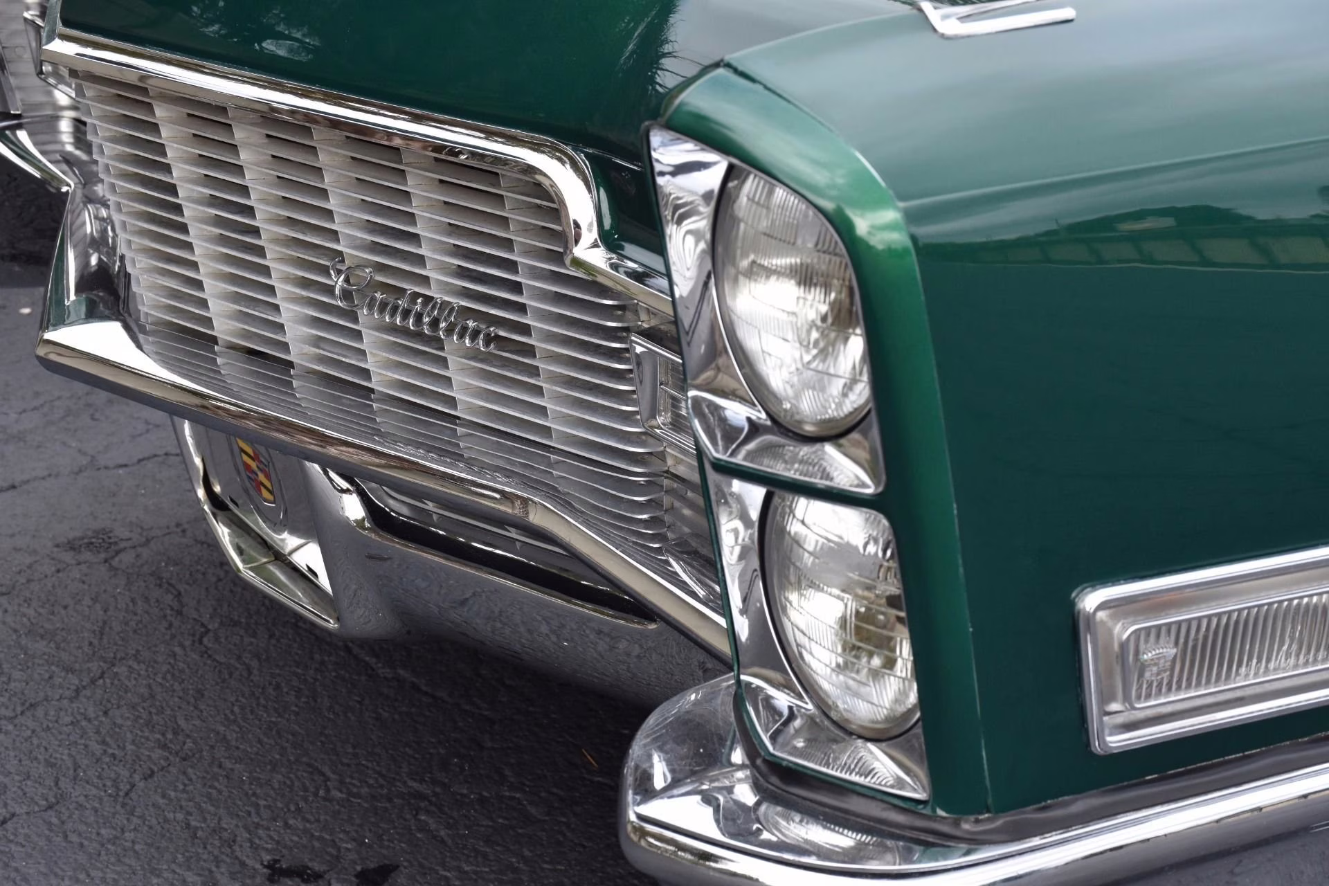 1968 Green Cadillac DeVille