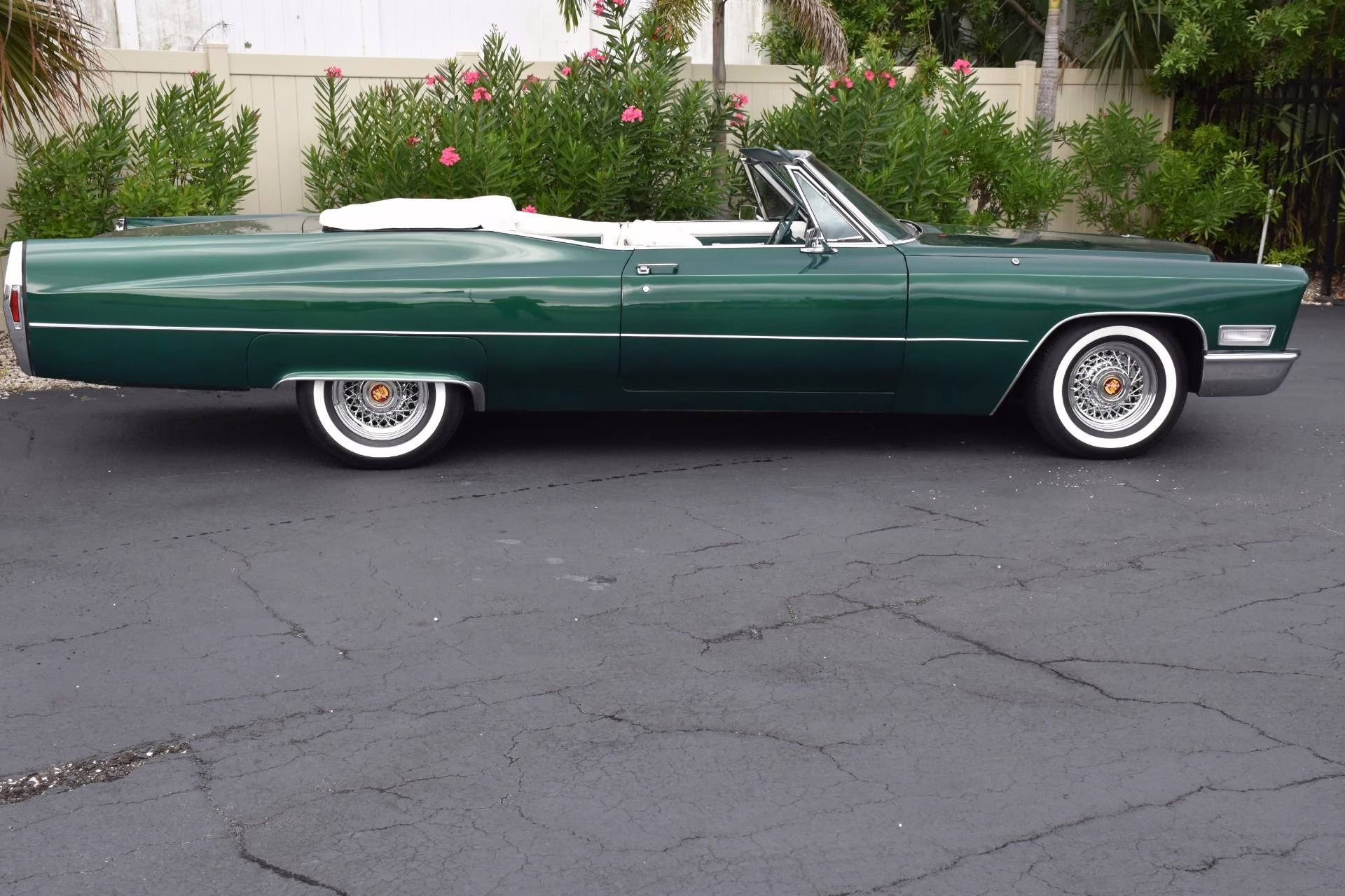 1968 Green Cadillac DeVille