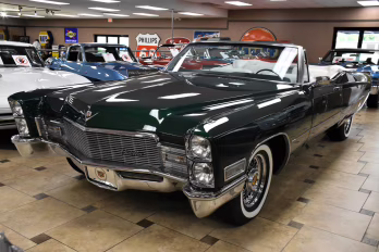 1968 Ivanhoe Green Cadillac DeVille