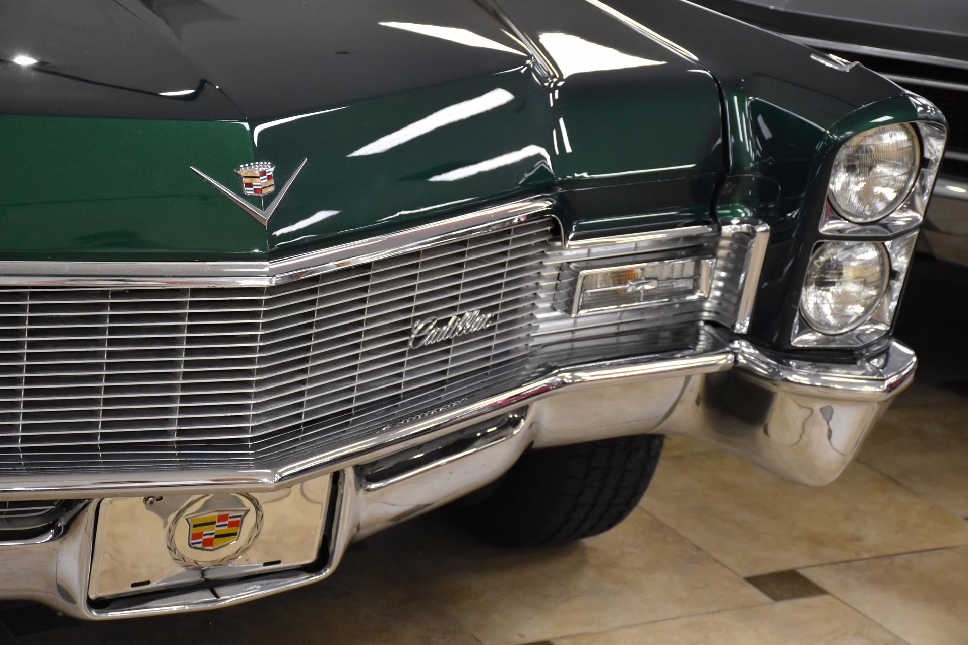 1968 Ivanhoe Green Cadillac DeVille