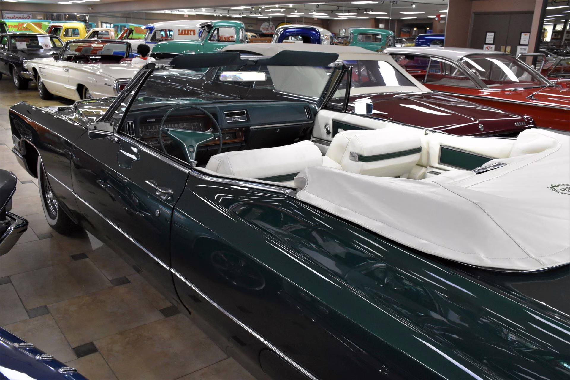 1968 Ivanhoe Green Cadillac DeVille