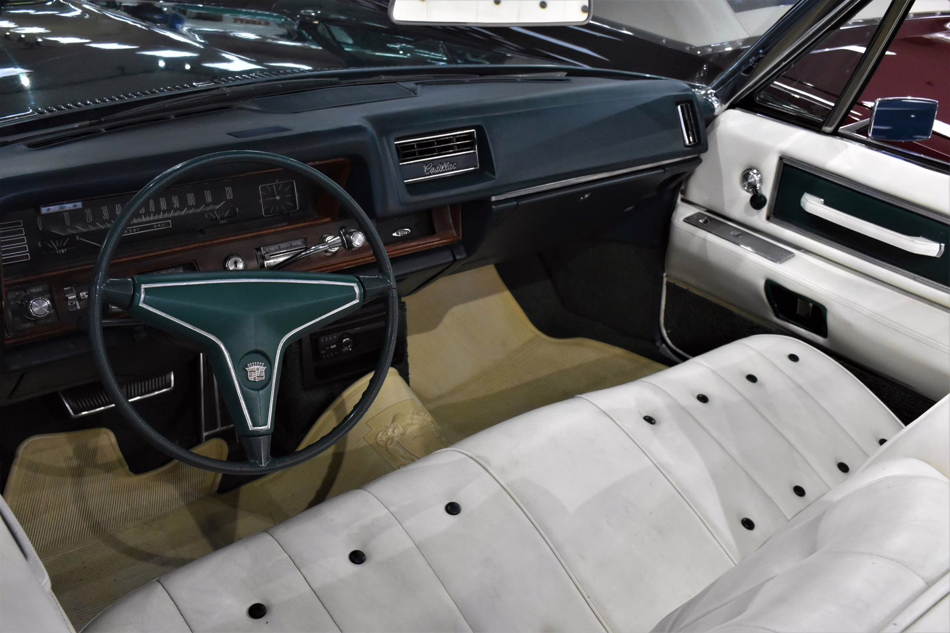 1968 Ivanhoe Green Cadillac DeVille