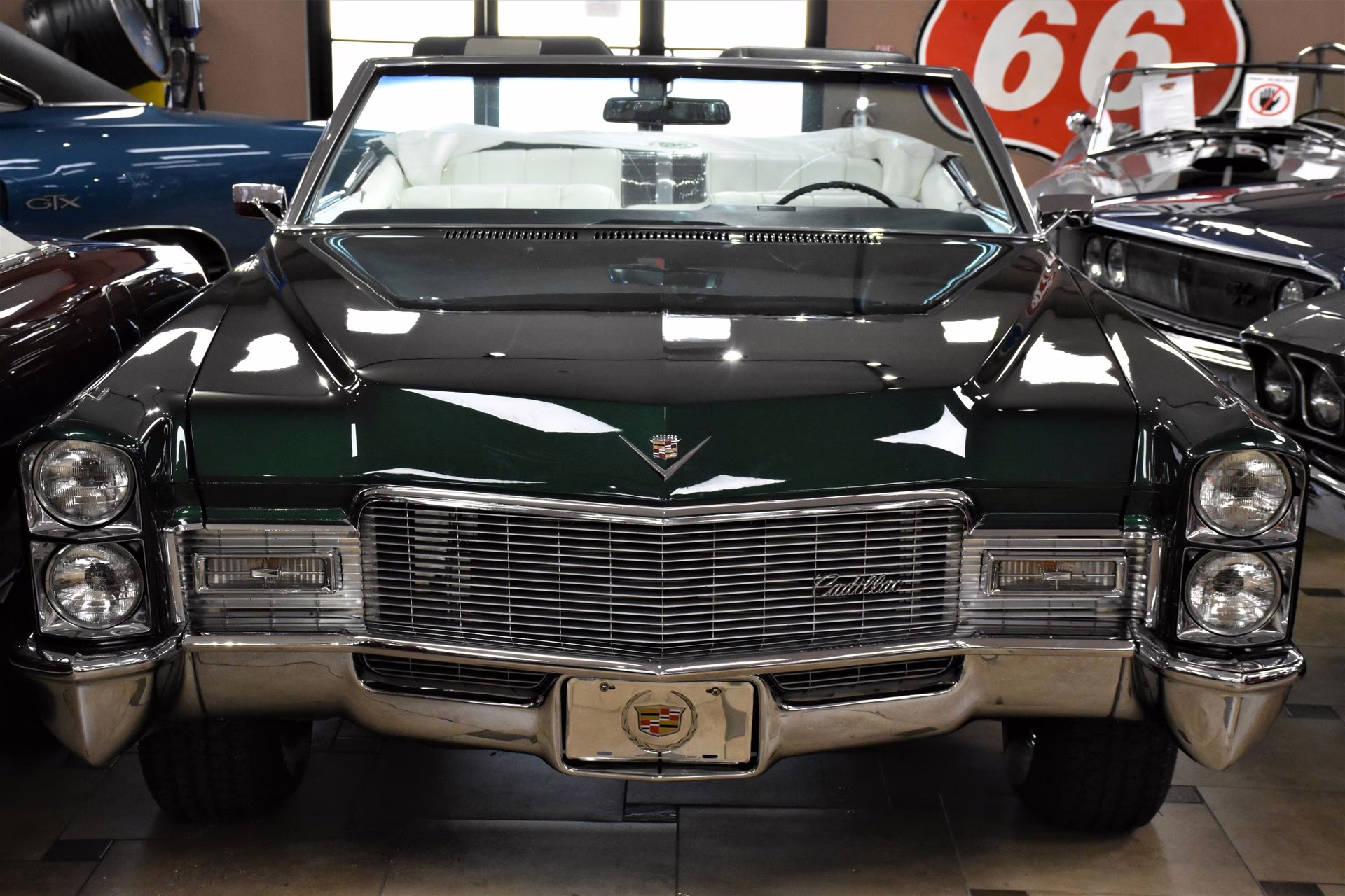 1968 Ivanhoe Green Cadillac DeVille