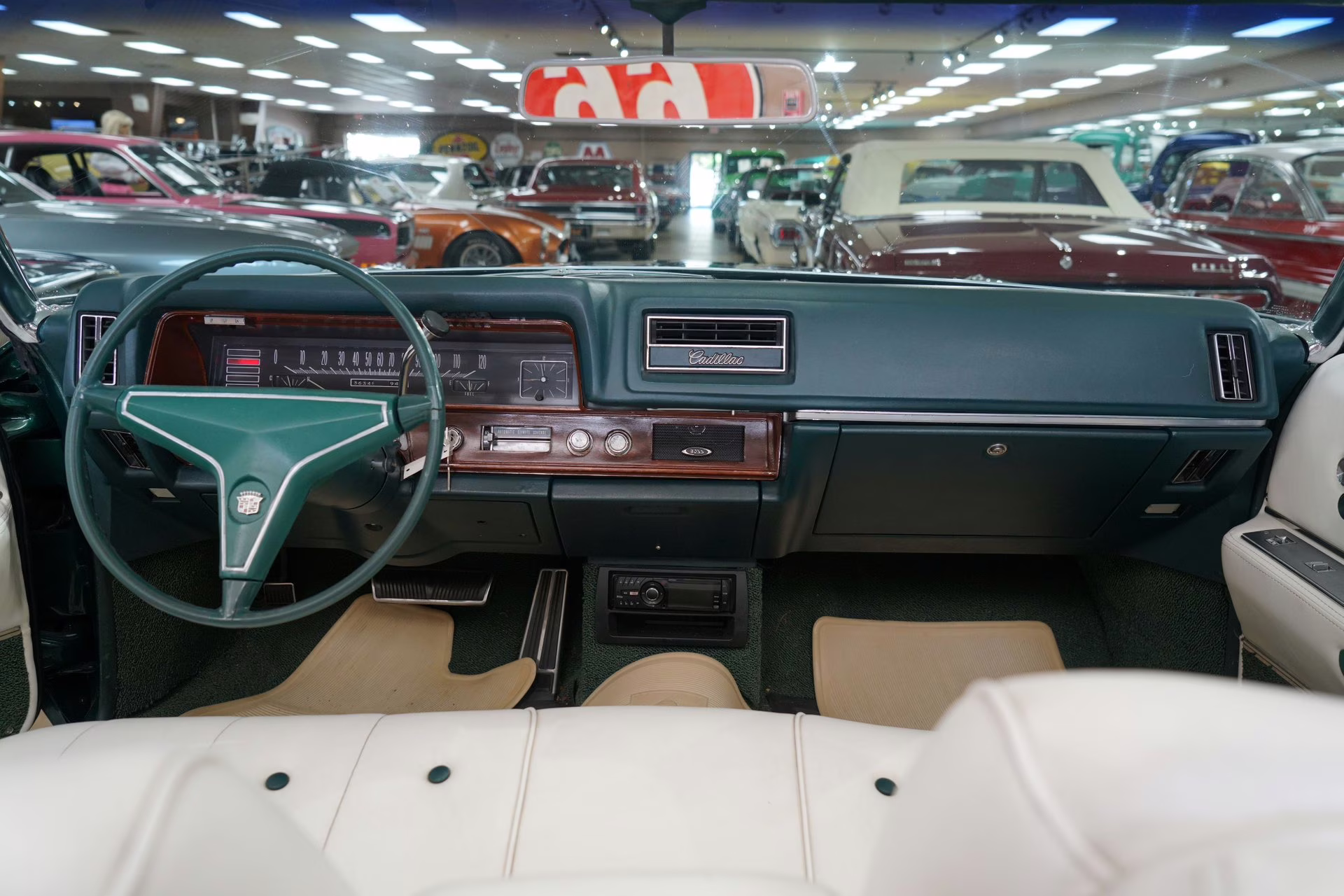 1968 Ivanhoe Green Cadillac DeVille