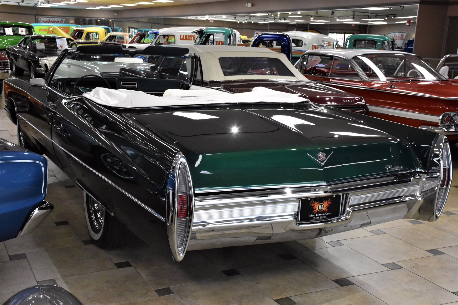 1968 Ivanhoe Green Cadillac DeVille
