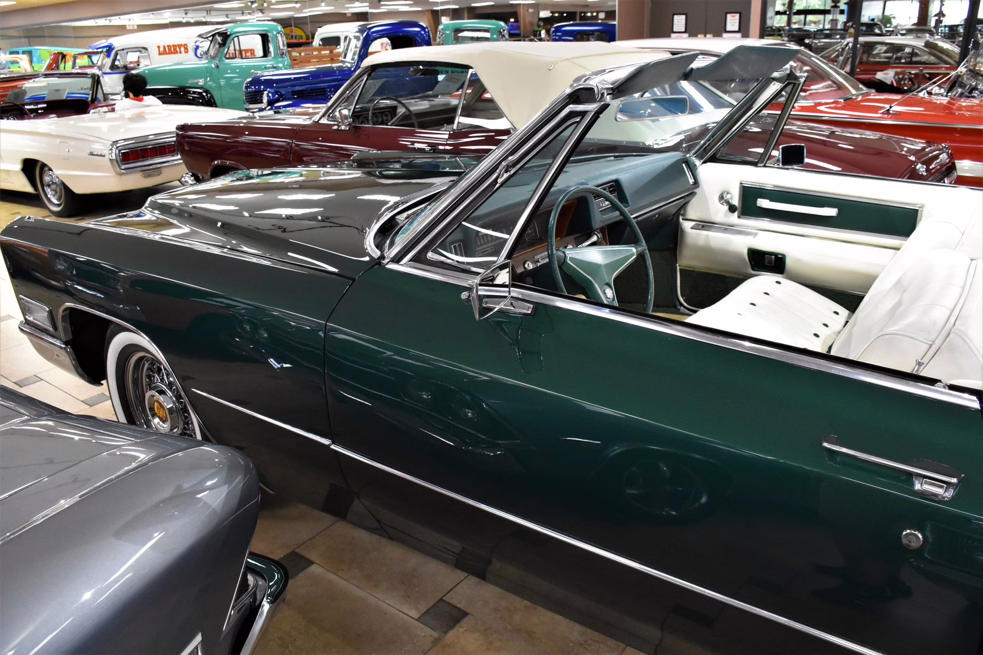 1968 Ivanhoe Green Cadillac DeVille