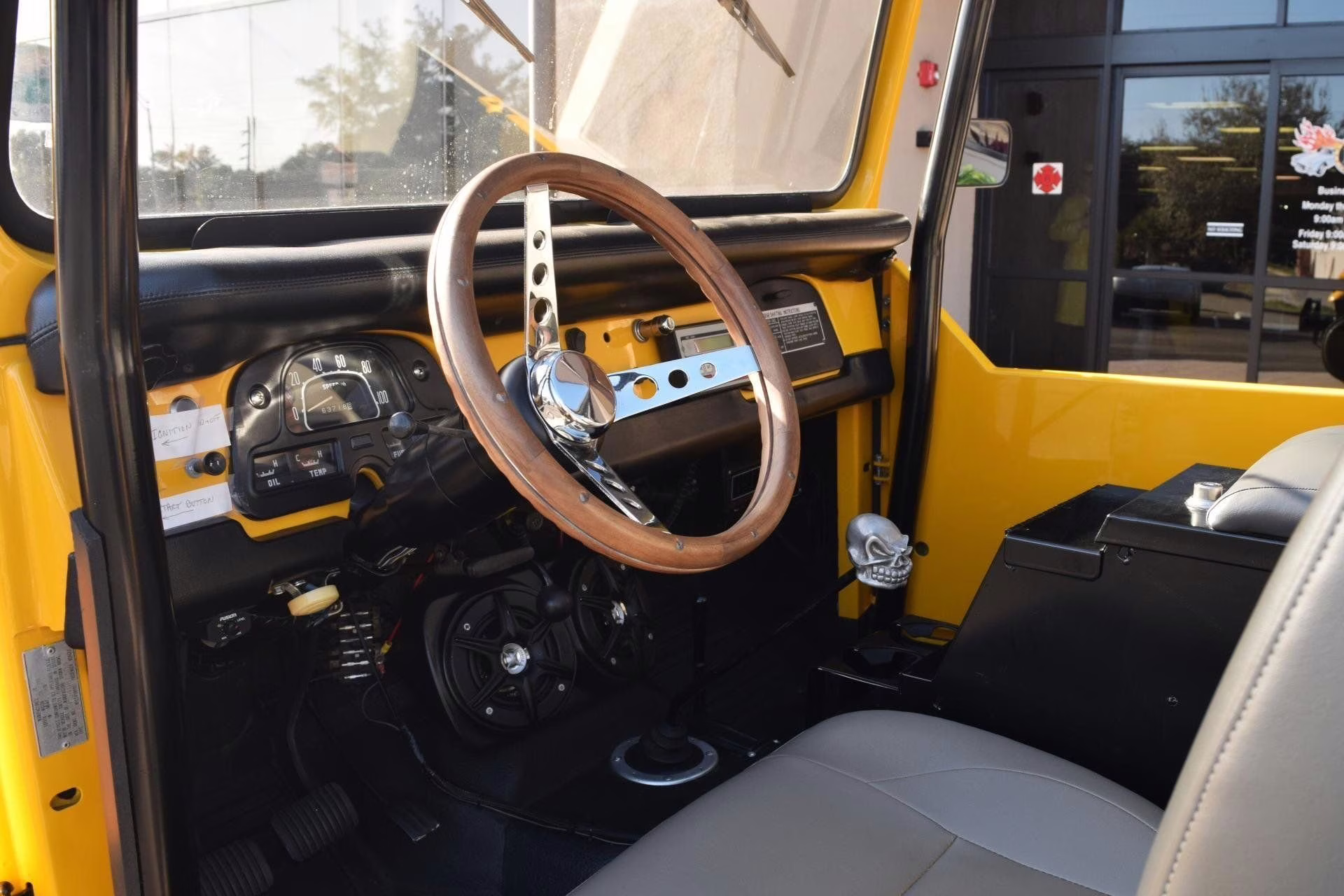 1970 Yellow Toyota Land Cruiser 4DR