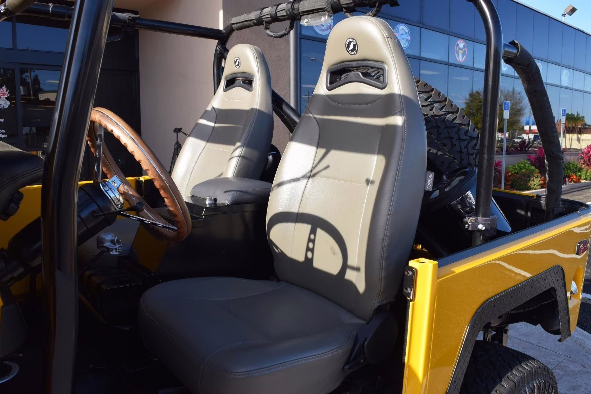 1970 Yellow Toyota Land Cruiser 4DR