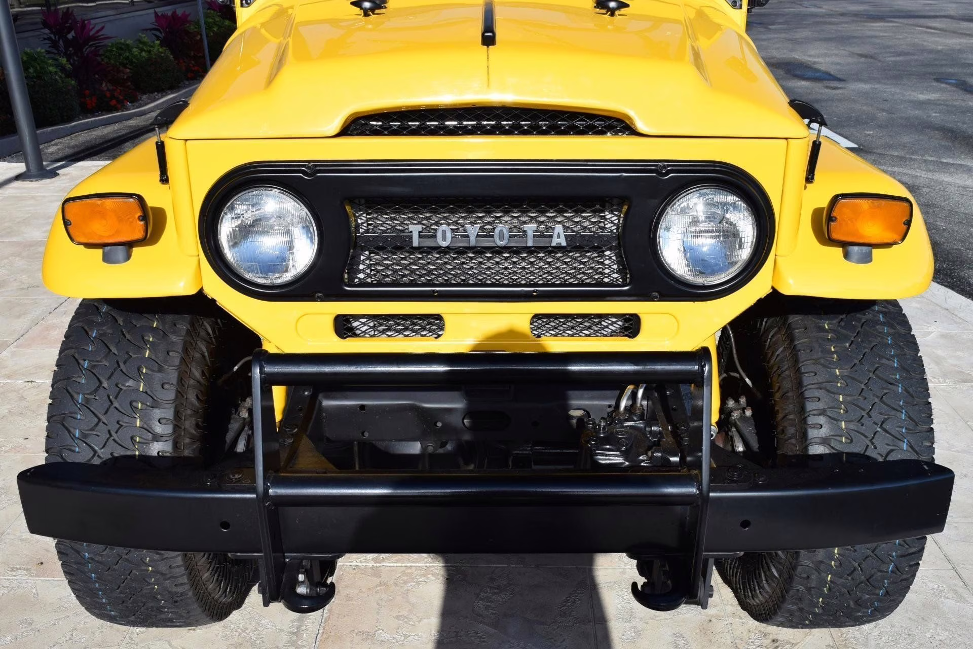 1970 Yellow Toyota Land Cruiser 4DR