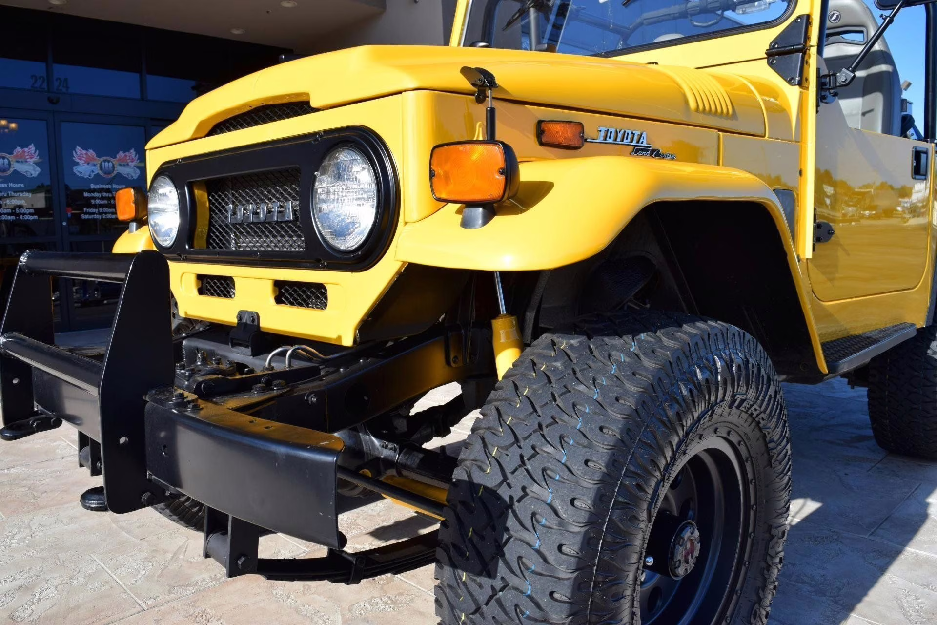 1970 Yellow Toyota Land Cruiser 4DR