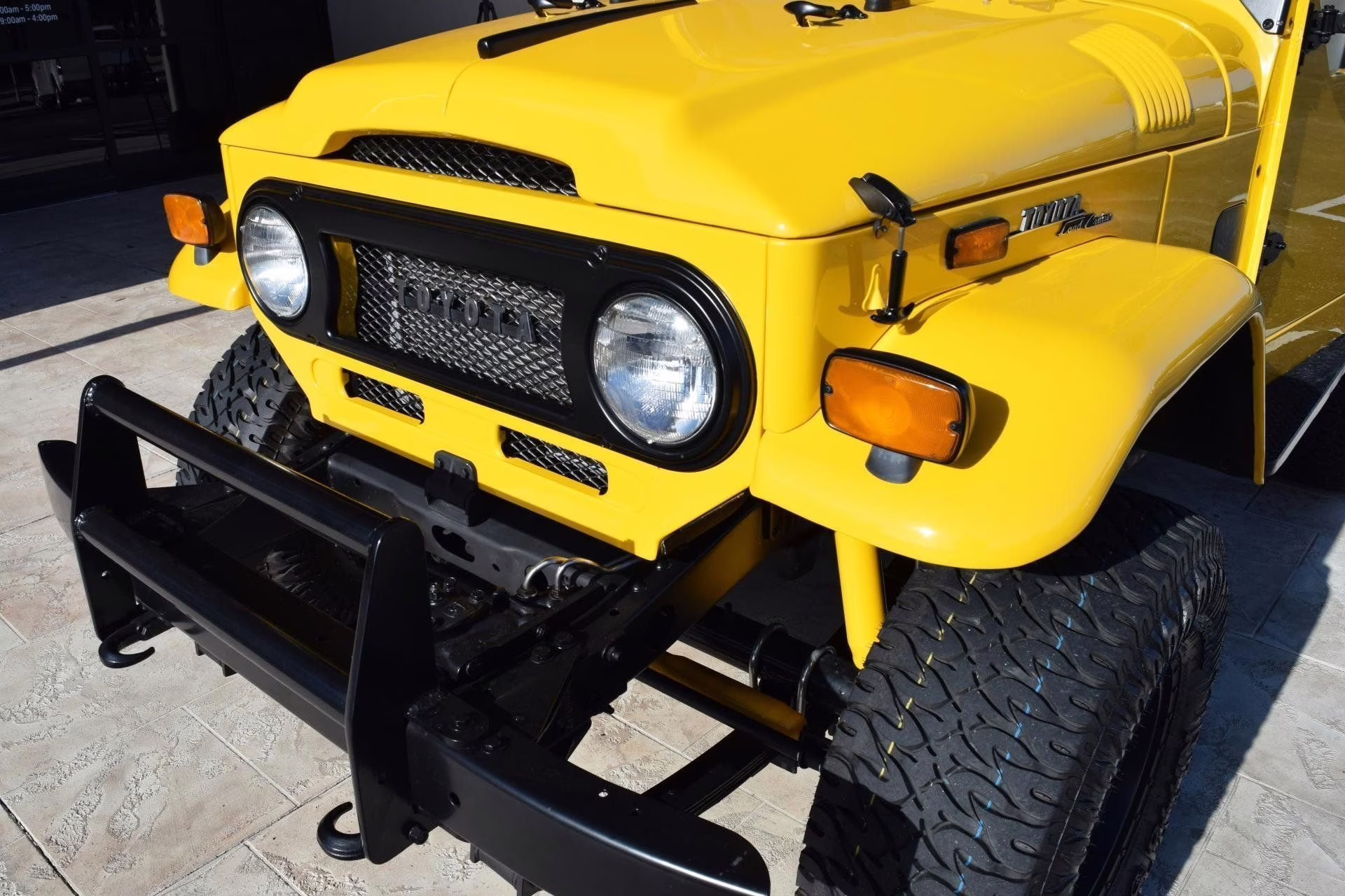 1970 Yellow Toyota Land Cruiser 4DR