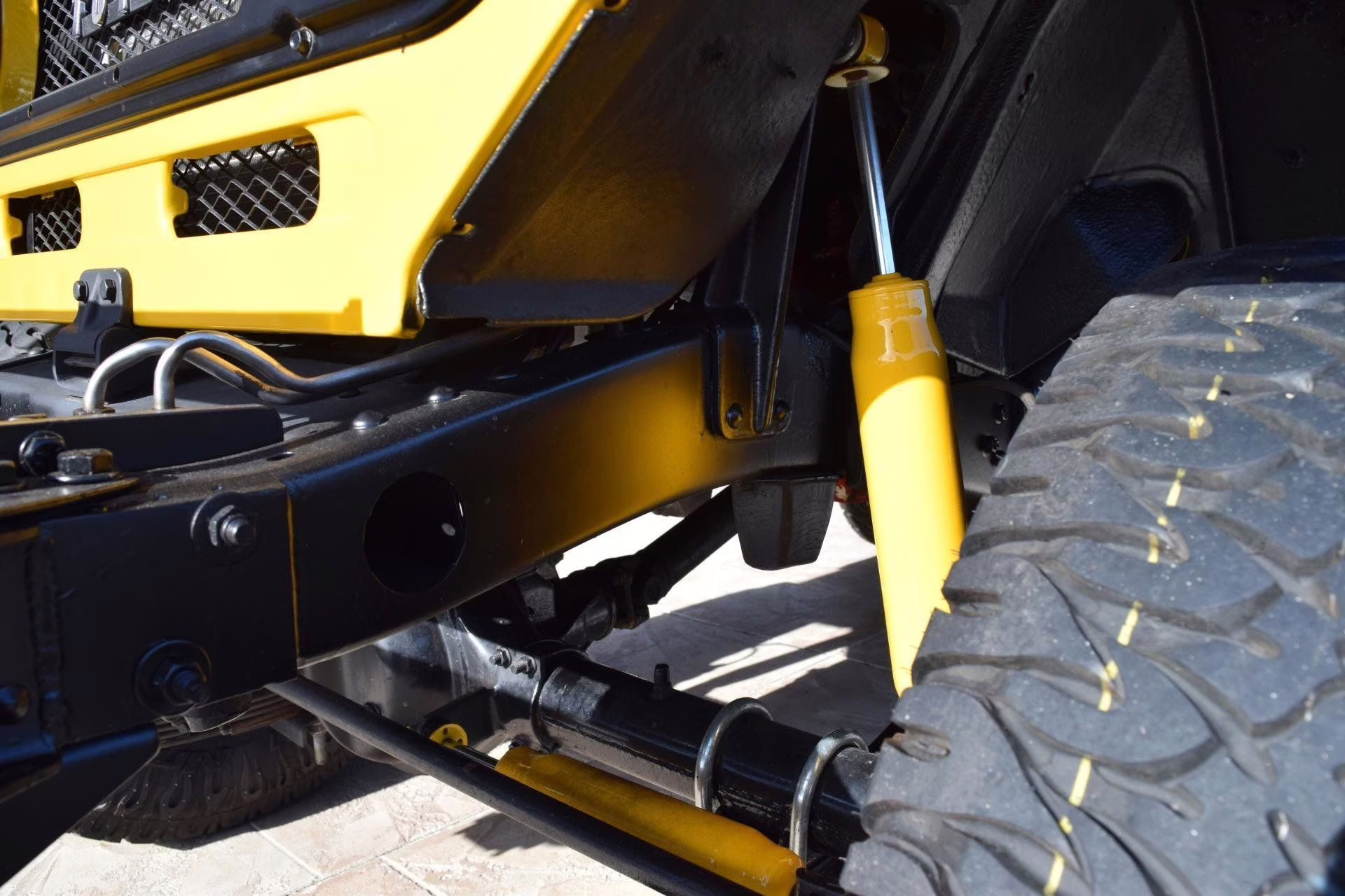 1970 Yellow Toyota Land Cruiser 4DR