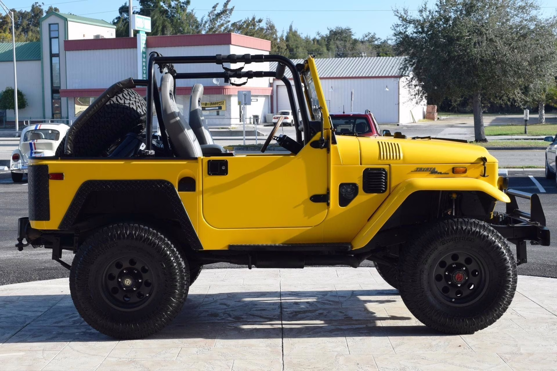 1970 Yellow Toyota Land Cruiser 4DR