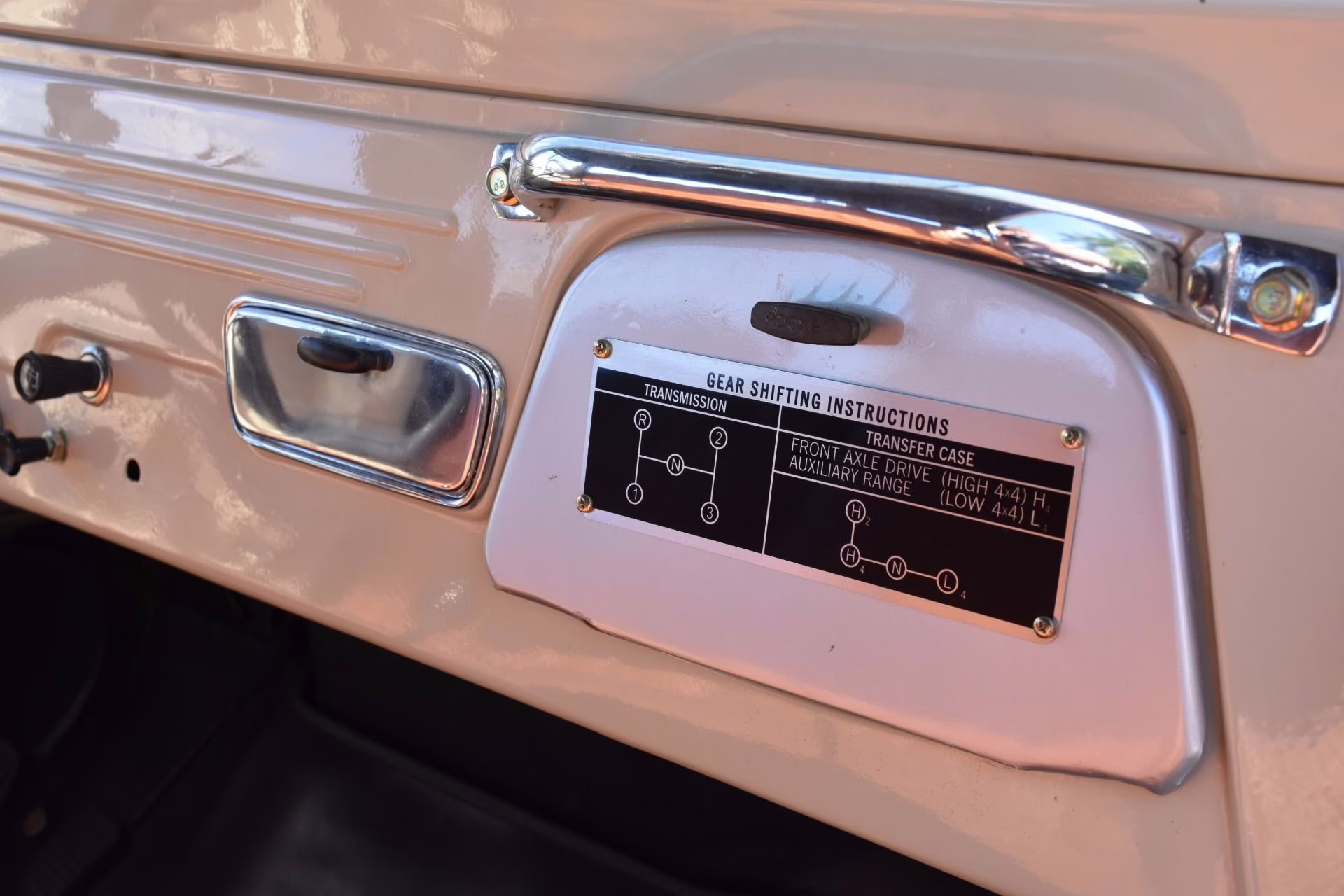 1967 Beige Toyota FJ40