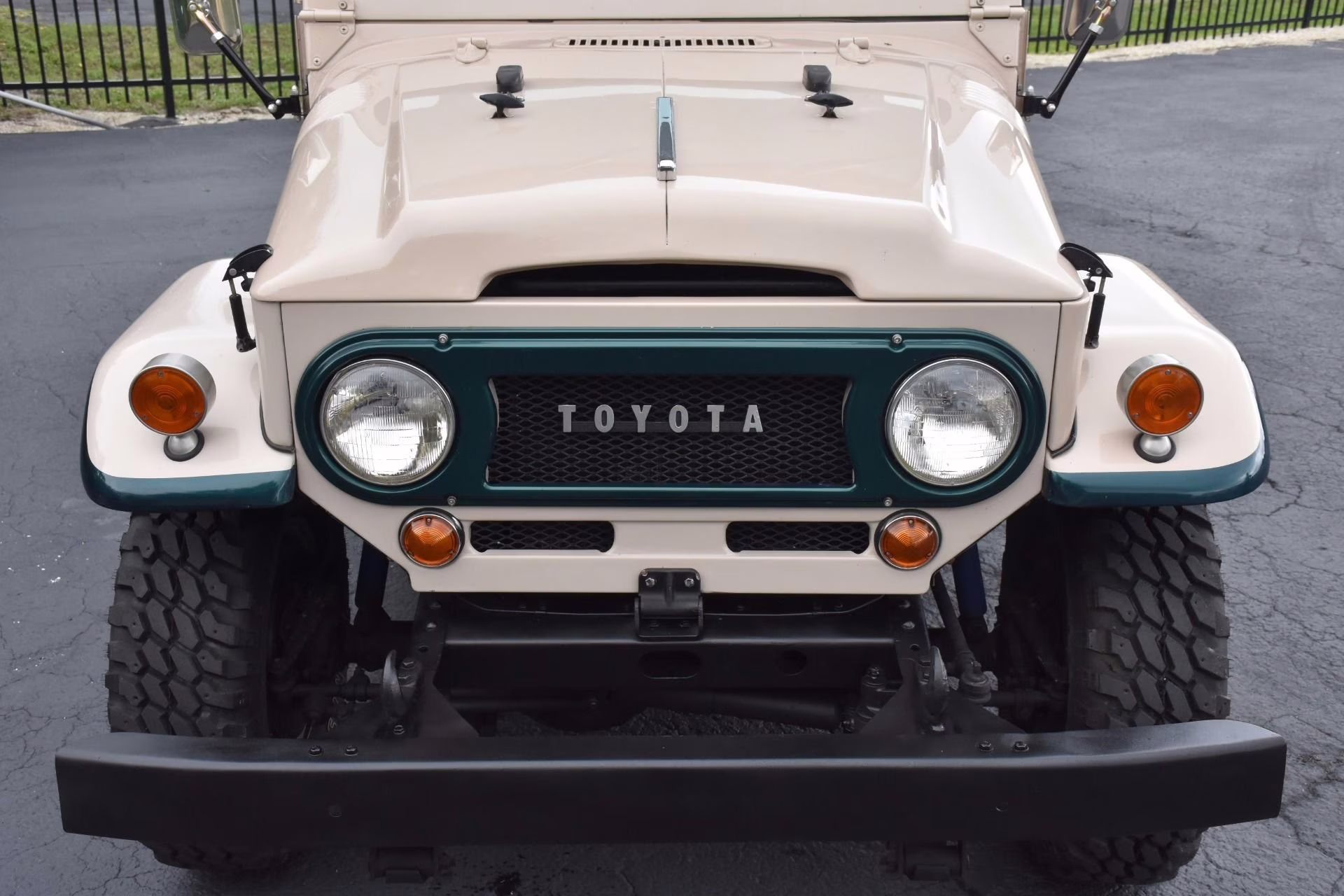 1967 Tan Toyota FJ45