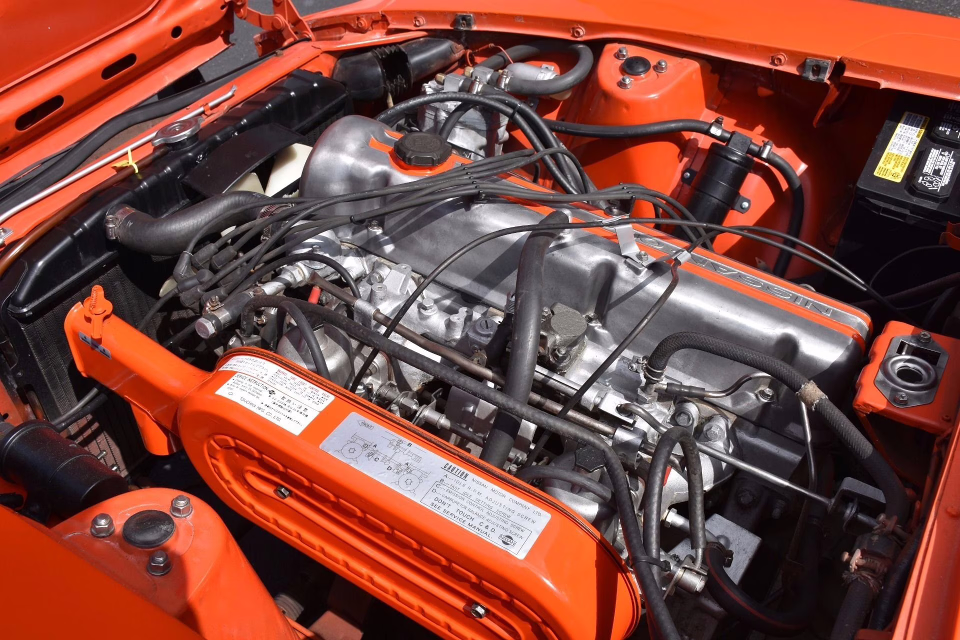 1973 Orange Datsun 240Z