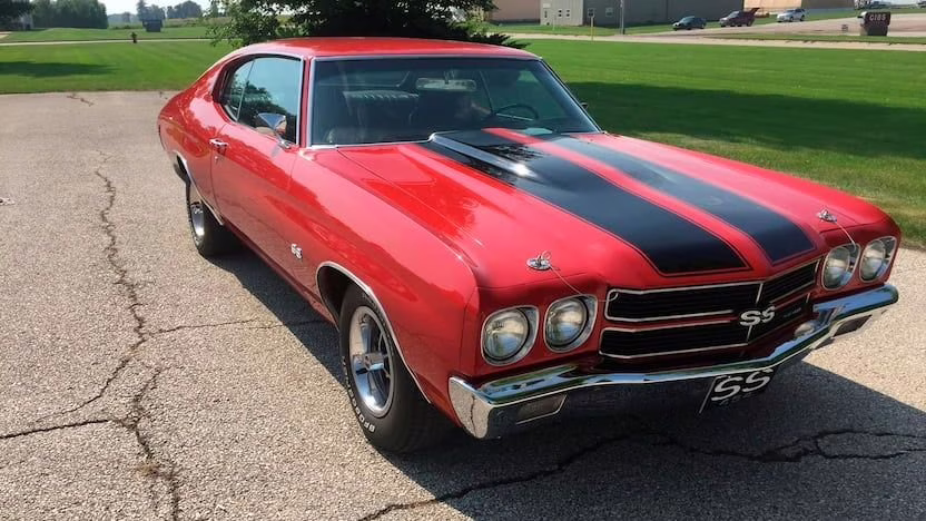1970 Cranberry Red Chevrolet Chevelle