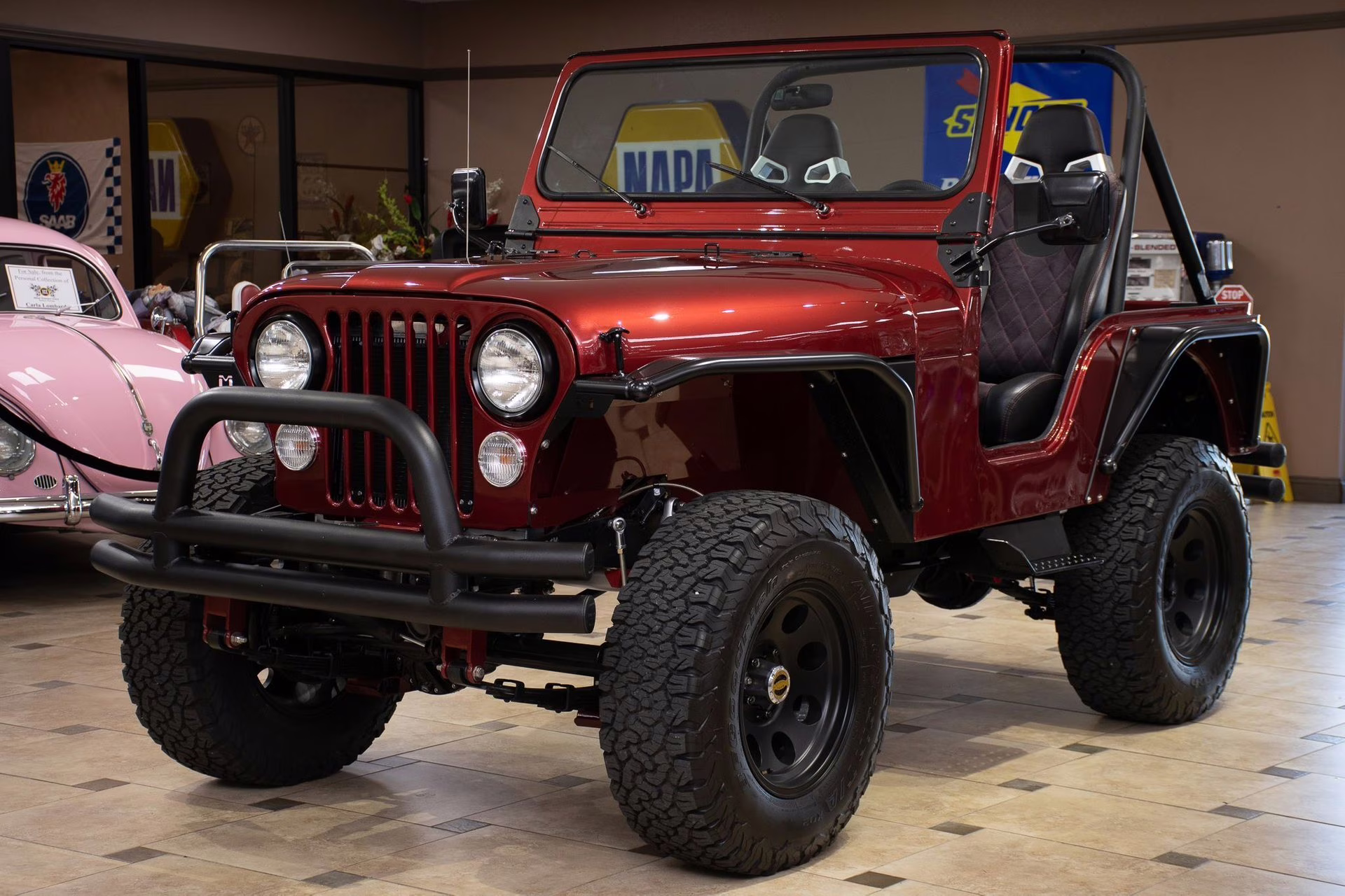 1977 Red Metallic Jeep CJ-5