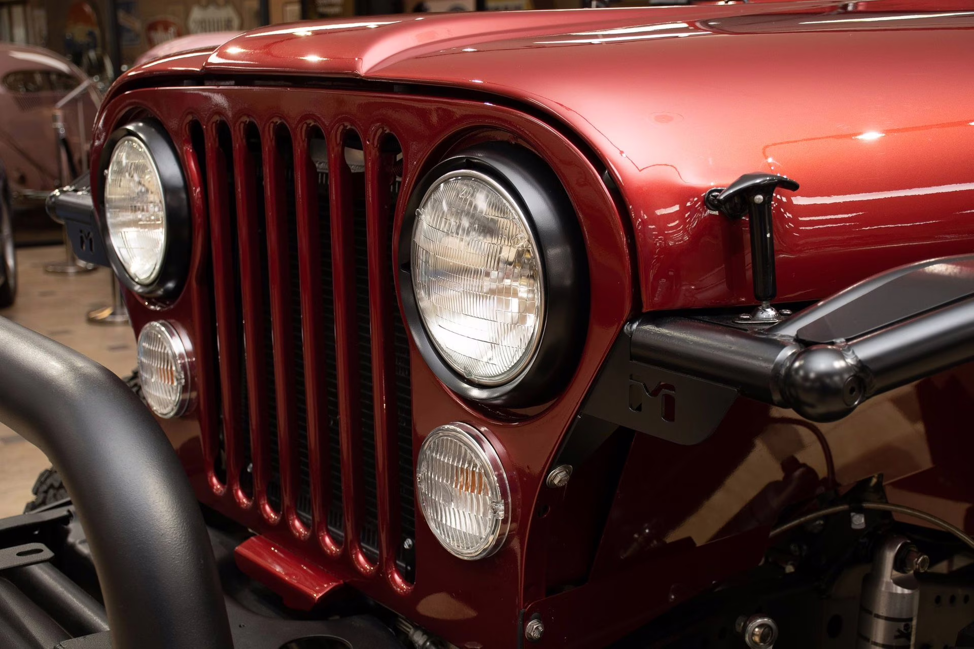 1977 Red Metallic Jeep CJ-5